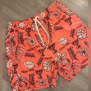 Wes and Willy Texas Tech Swim Trunks